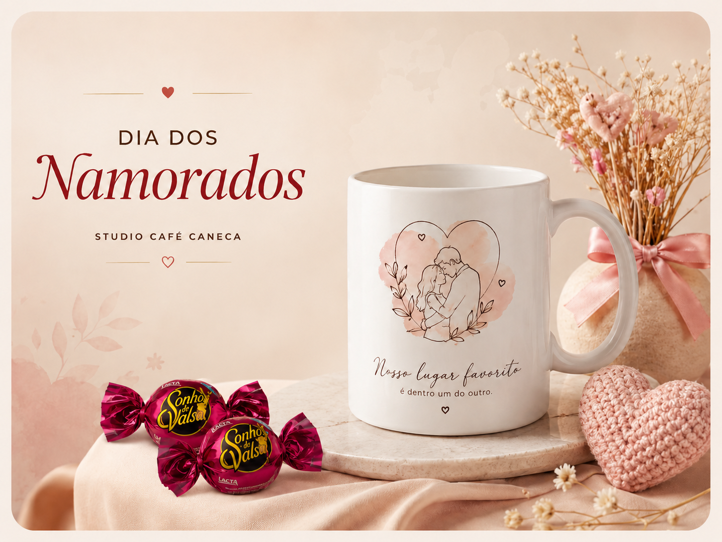 Coleção Dia dos Namorados Studio Café Caneca